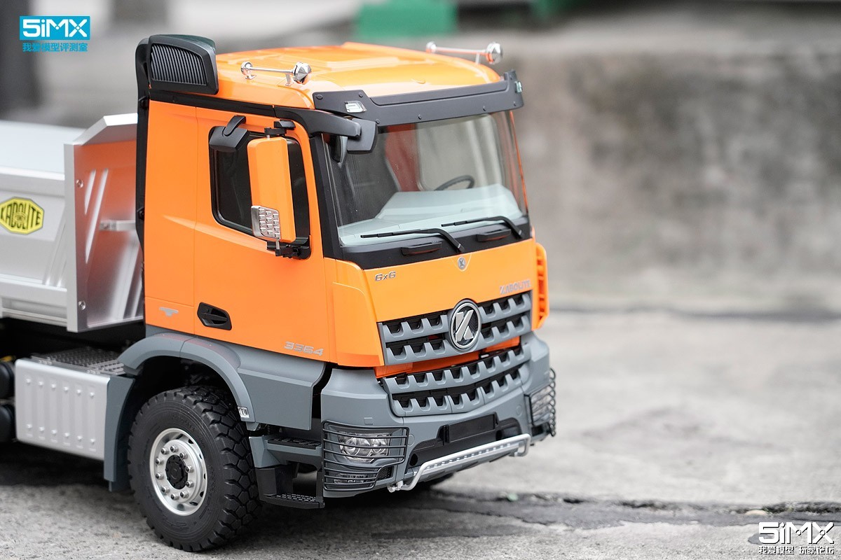 卡勃力特新品K33646x6全轮驱动液压自卸车模型开箱评测