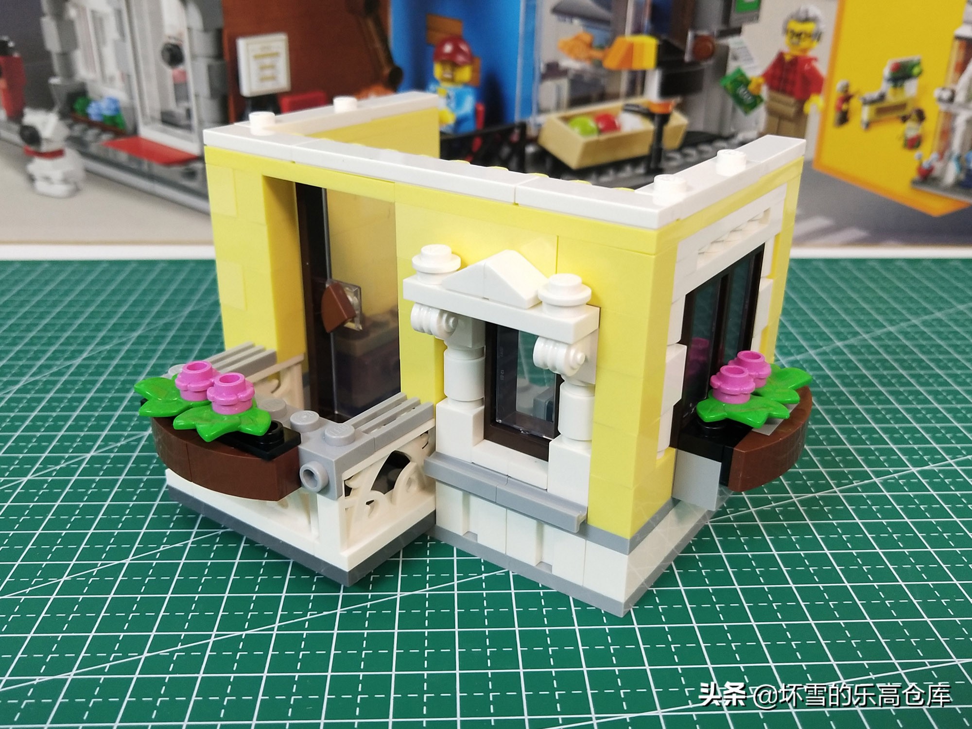 又大又炫酷的城市乐高,乐高创意百变街