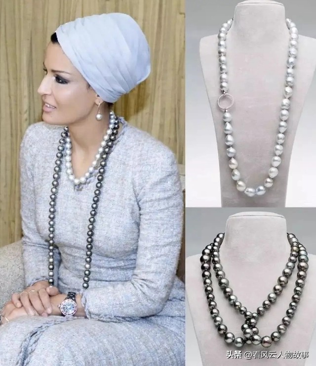 卡塔尔莫扎太后资产,卡塔尔莫扎太后的珠宝