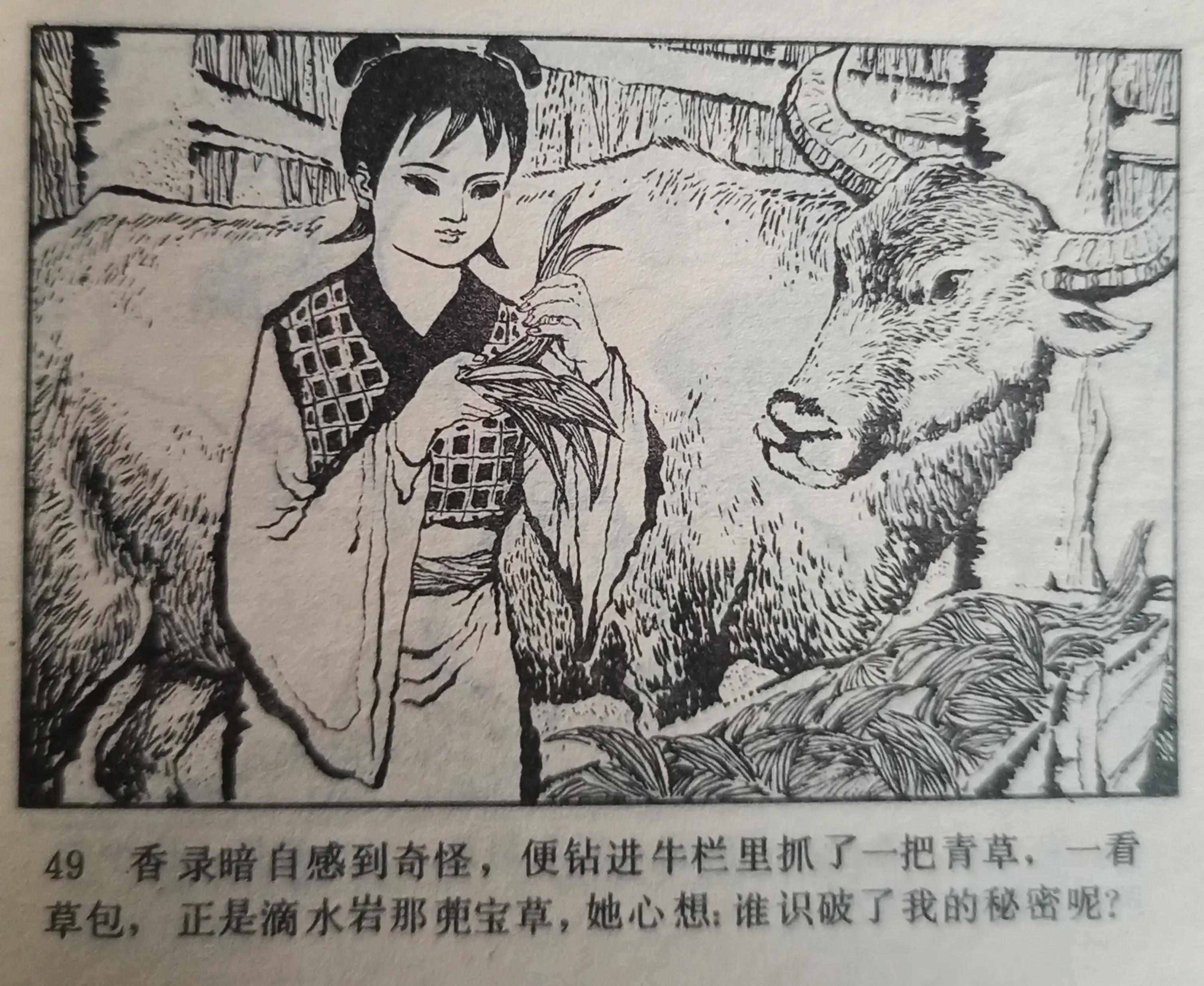 连环画中国画,彩绘连环画欣赏