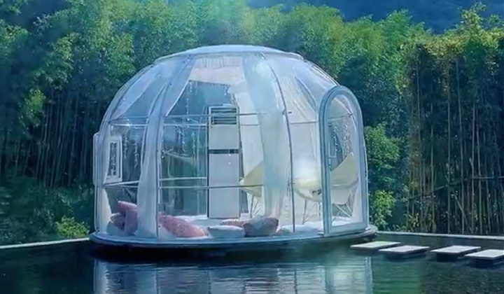 全网最火的星空房,星空泡泡屋适合做什么