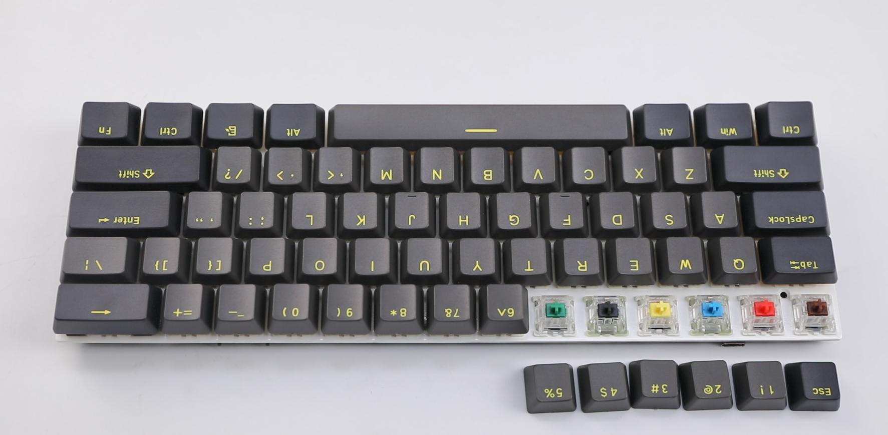 机械键盘不同轴体的区别,机械键盘空格键用什么轴体最舒服