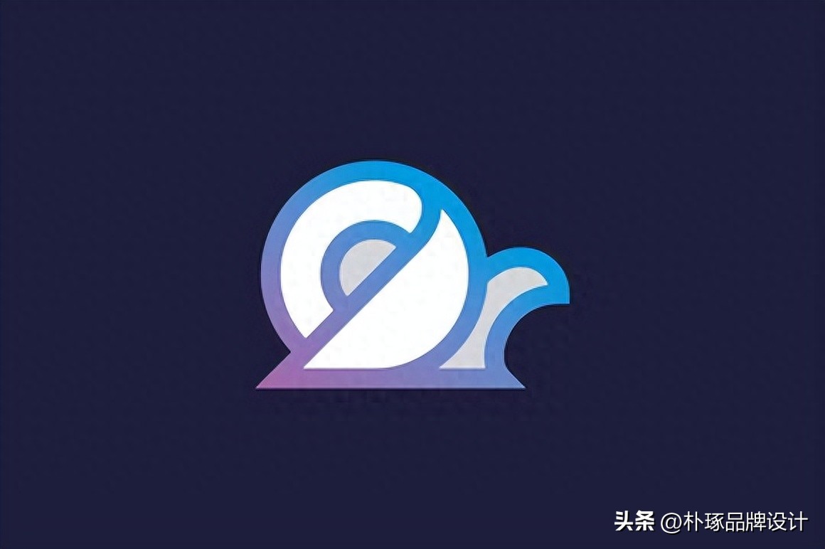 蜗牛创意形象,蜗牛个性创意logo设计