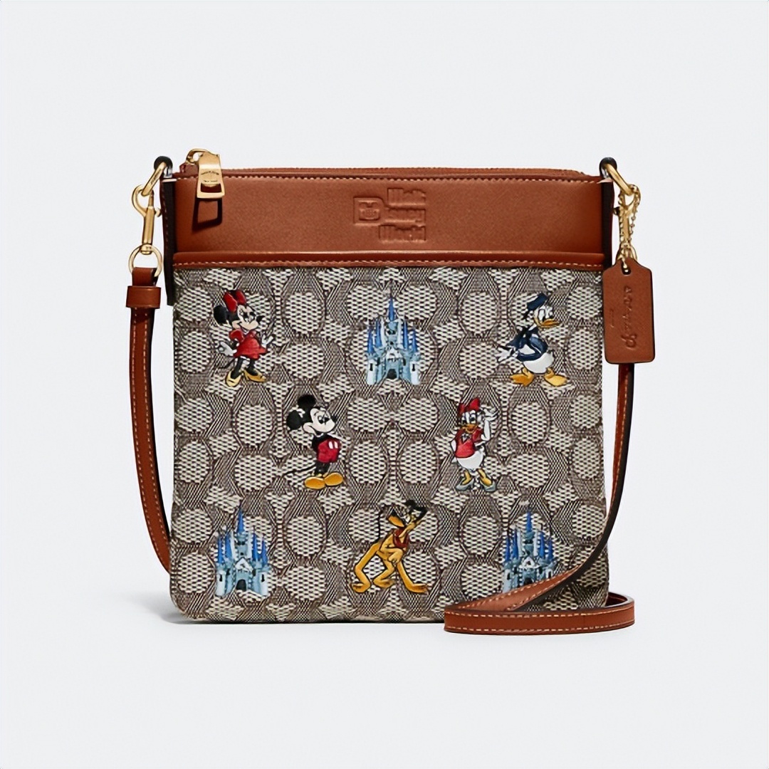 coach和迪士尼联名包米奇,coach双肩包迪士尼联名二手