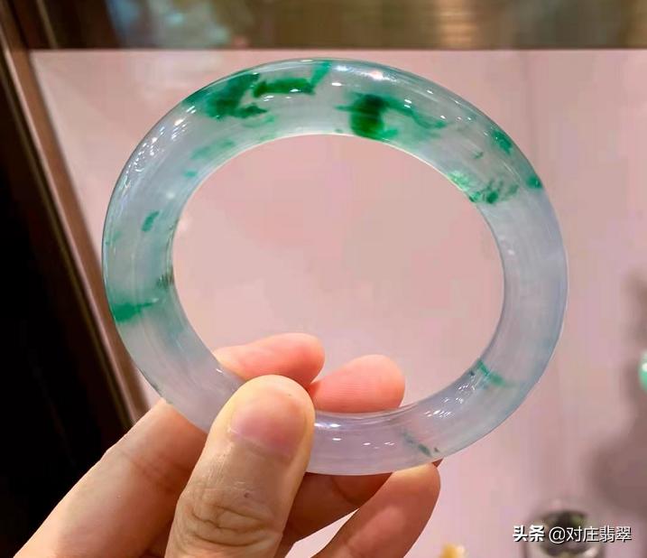 缅甸翡翠手镯直播黄翡,直播间翡翠手镯色差