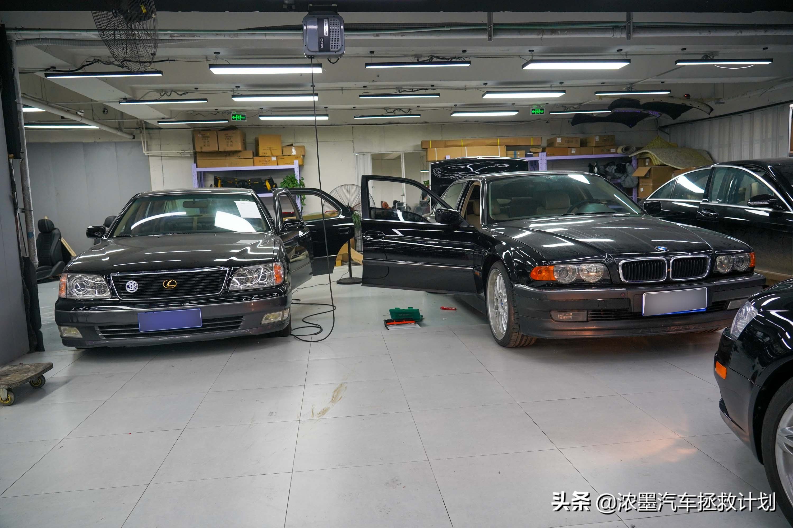 05款雷克萨斯ls430翻新修复,雷克萨斯ls430深度翻新解析