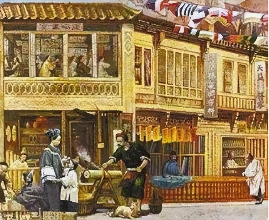 清朝的广州十三行是什么,清末广州十三行