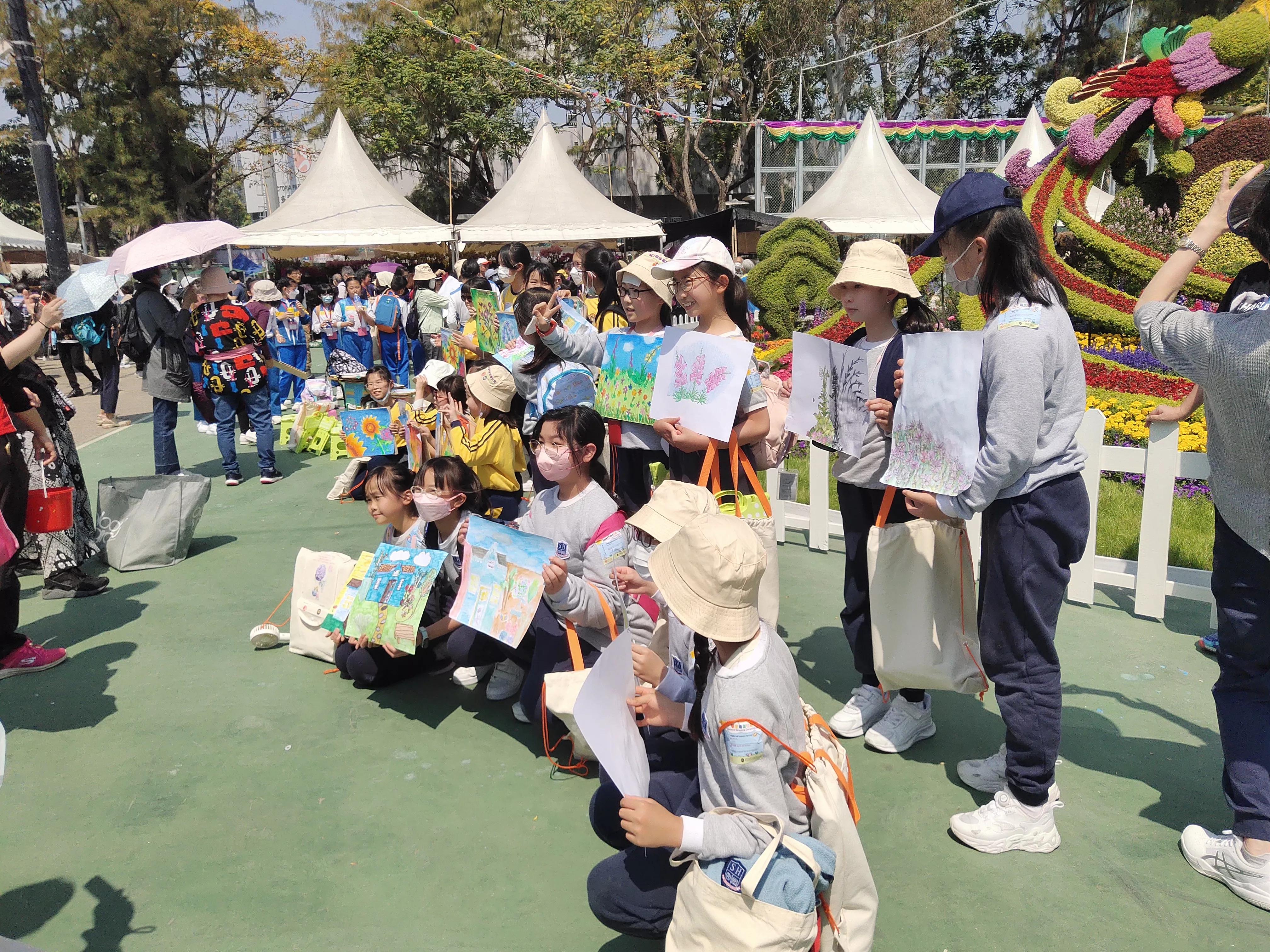 香港参观,参观花展感悟