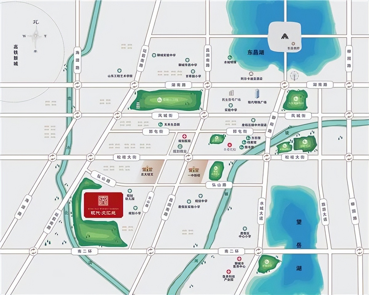 现代文汇苑哪里开发,聊城度假区文汇苑