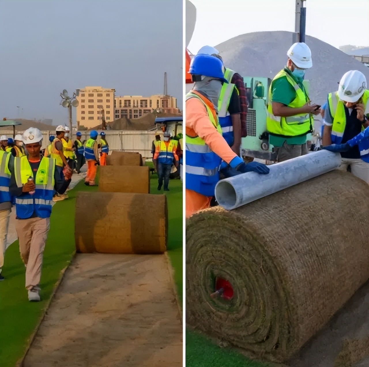 世界杯草坪建设过程,世界杯草坪是由哪个国家建造