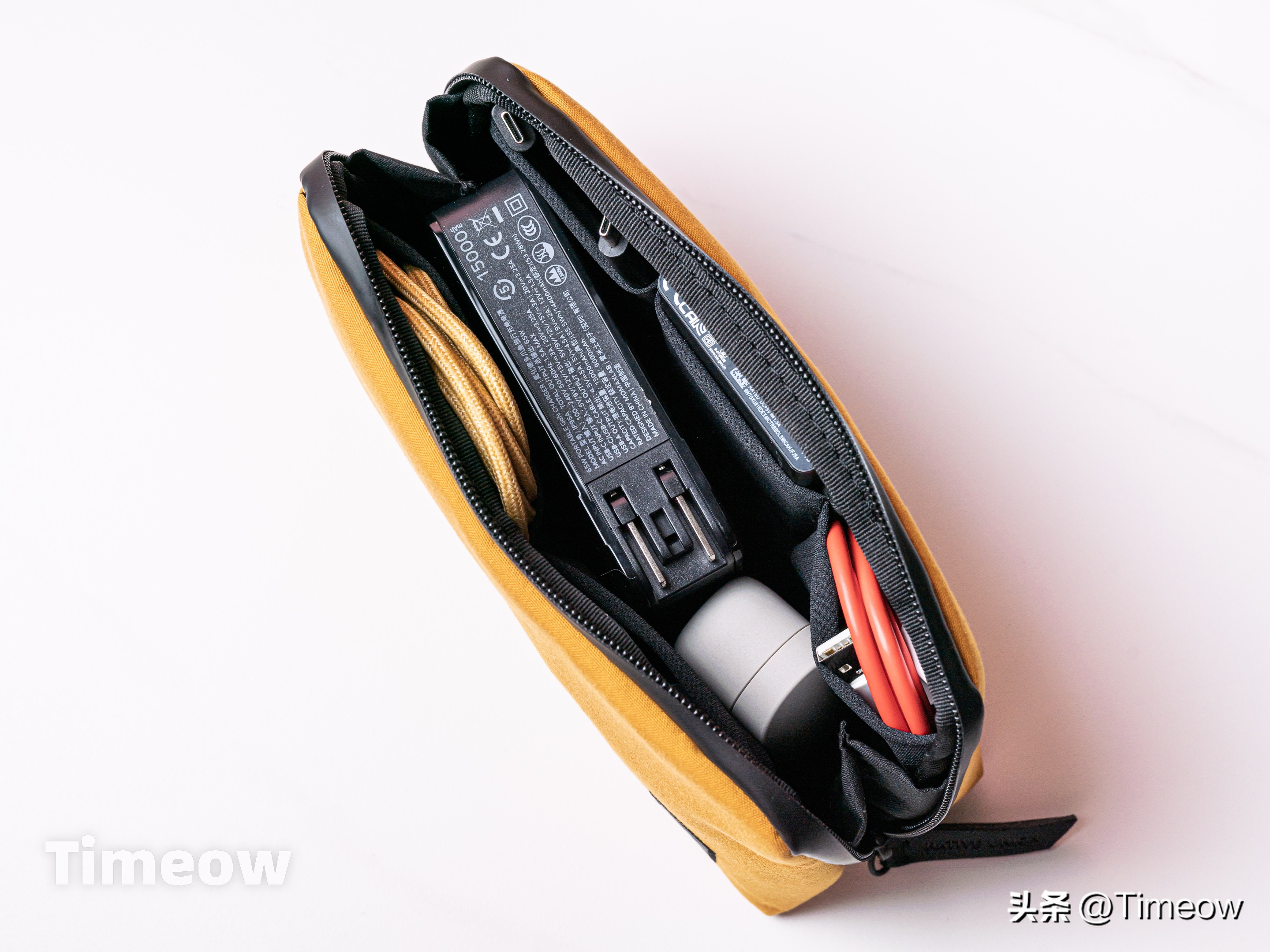 为了即将到来的旅行我买了统一色系高颜值的数码包包和保护套