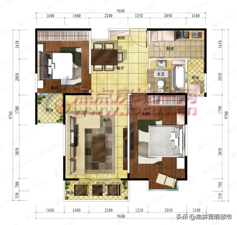 同样的楼盘二手房比新房便宜1千,同样的楼盘不同的价格
