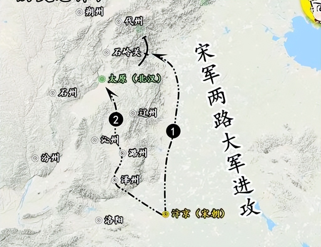 宋辽大决战歧沟关之战,宋辽三关的战役