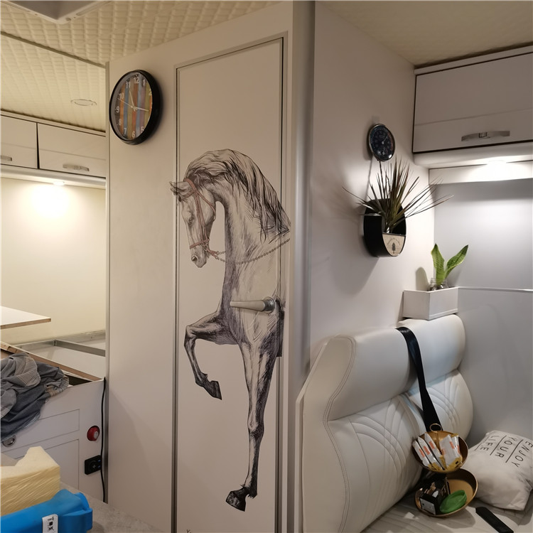 跃进房车h500平头,跃进h500后置厨卫轻卡房车