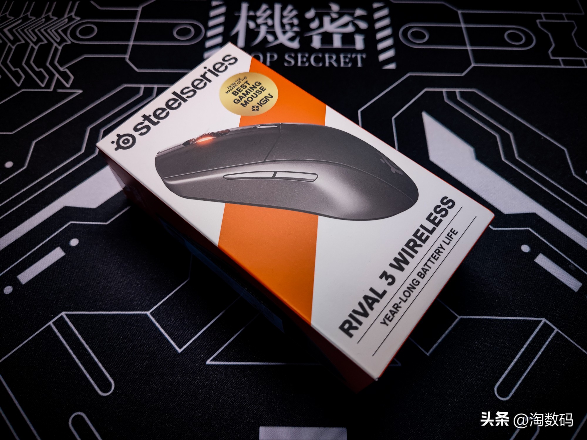 赛睿rival3wireless鼠标二手,赛睿rival390元
