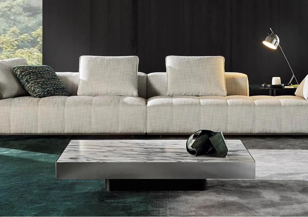 意式极简minotti沙发,意大利进口家具minotti茶几