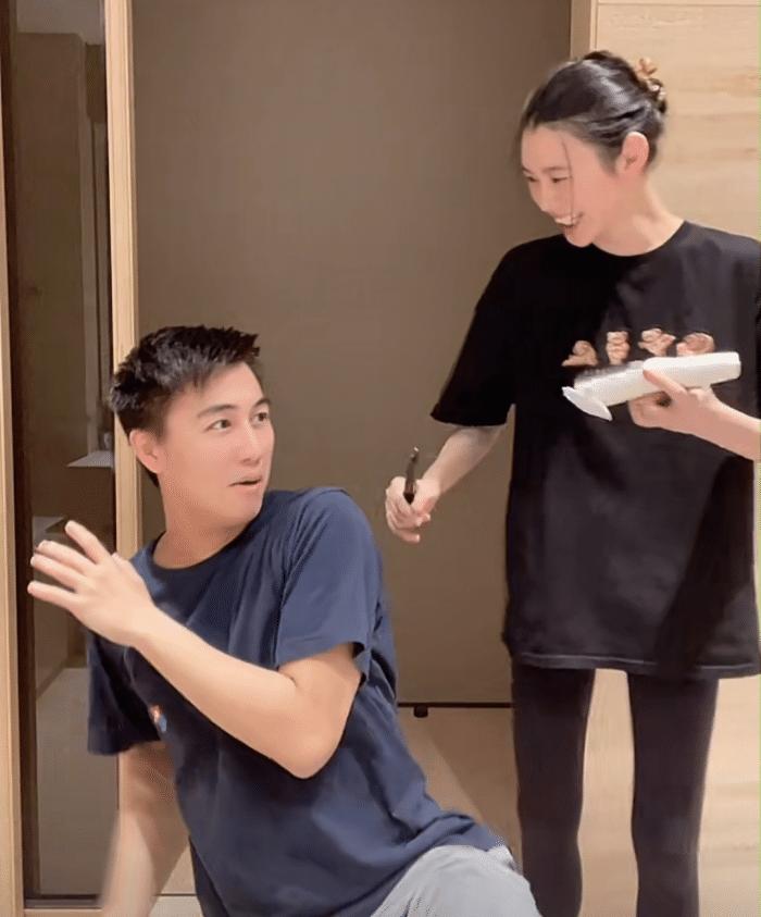 奚梦瑶晒视频分享贵妇生活，真丝睡衣上镶钻，5套睡衣价值近2万