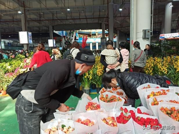 亚洲最大鲜花市场商贩讲述：今年的花价比往年高，每天都有人想加入，也有人离开