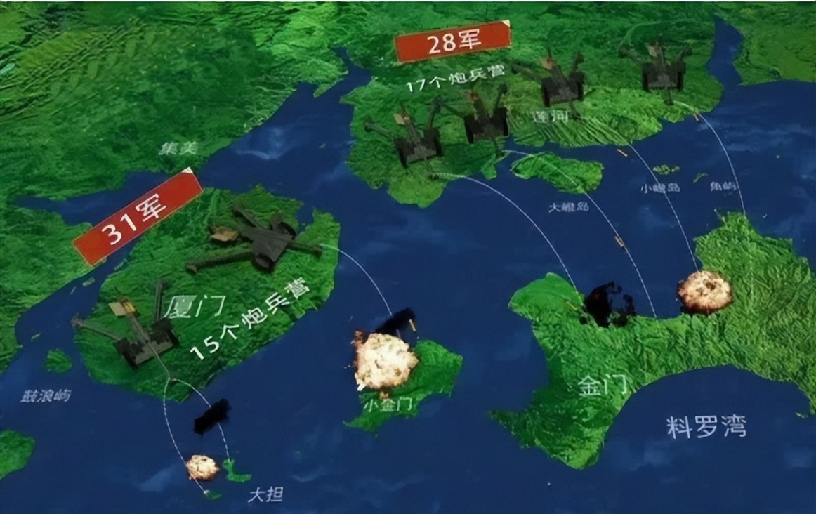 金门到底打了多少炮弹,1958年炮击金门炮弹打了多远