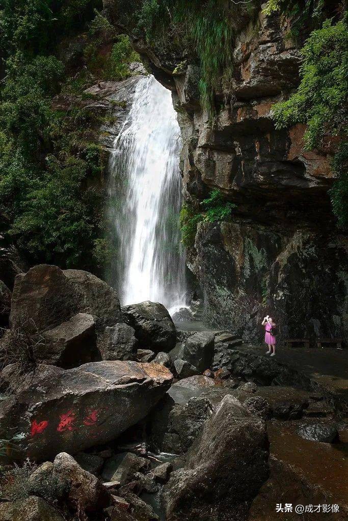 永泰瀑布景点,福建省永泰县百漈沟景区