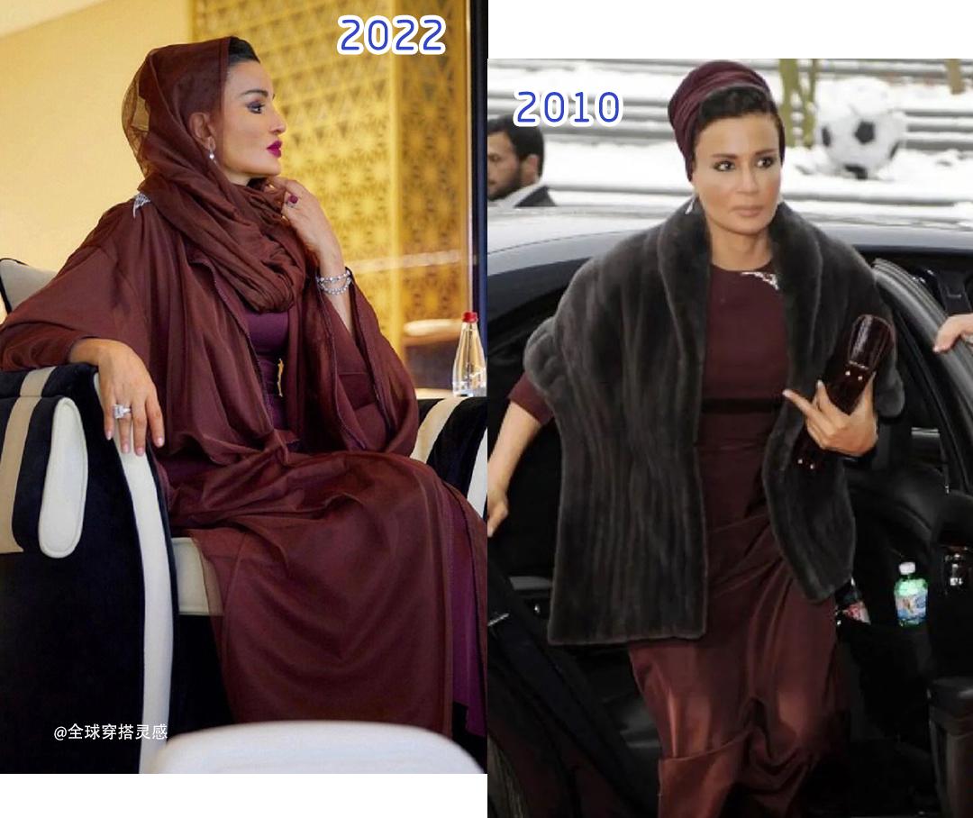 比世界杯还好看的是，卡塔尔太后的高定衣橱爽文人生