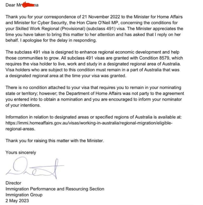 491转191签证能随便住哪,491签证可以直接转191吗