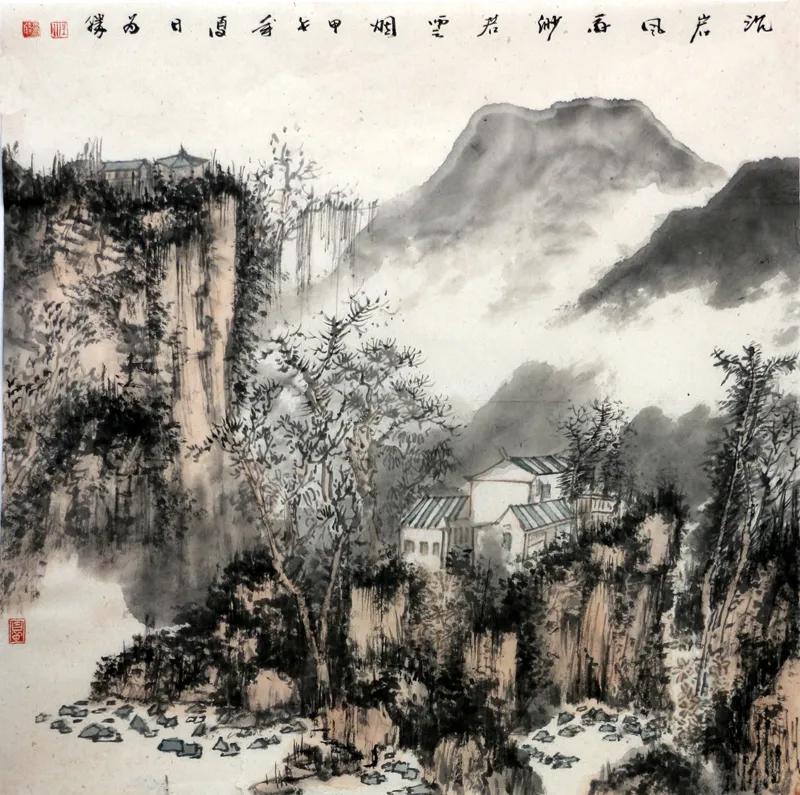 自家丘壑以古开今——著名画家汪为胜先生山水美学观浅谈