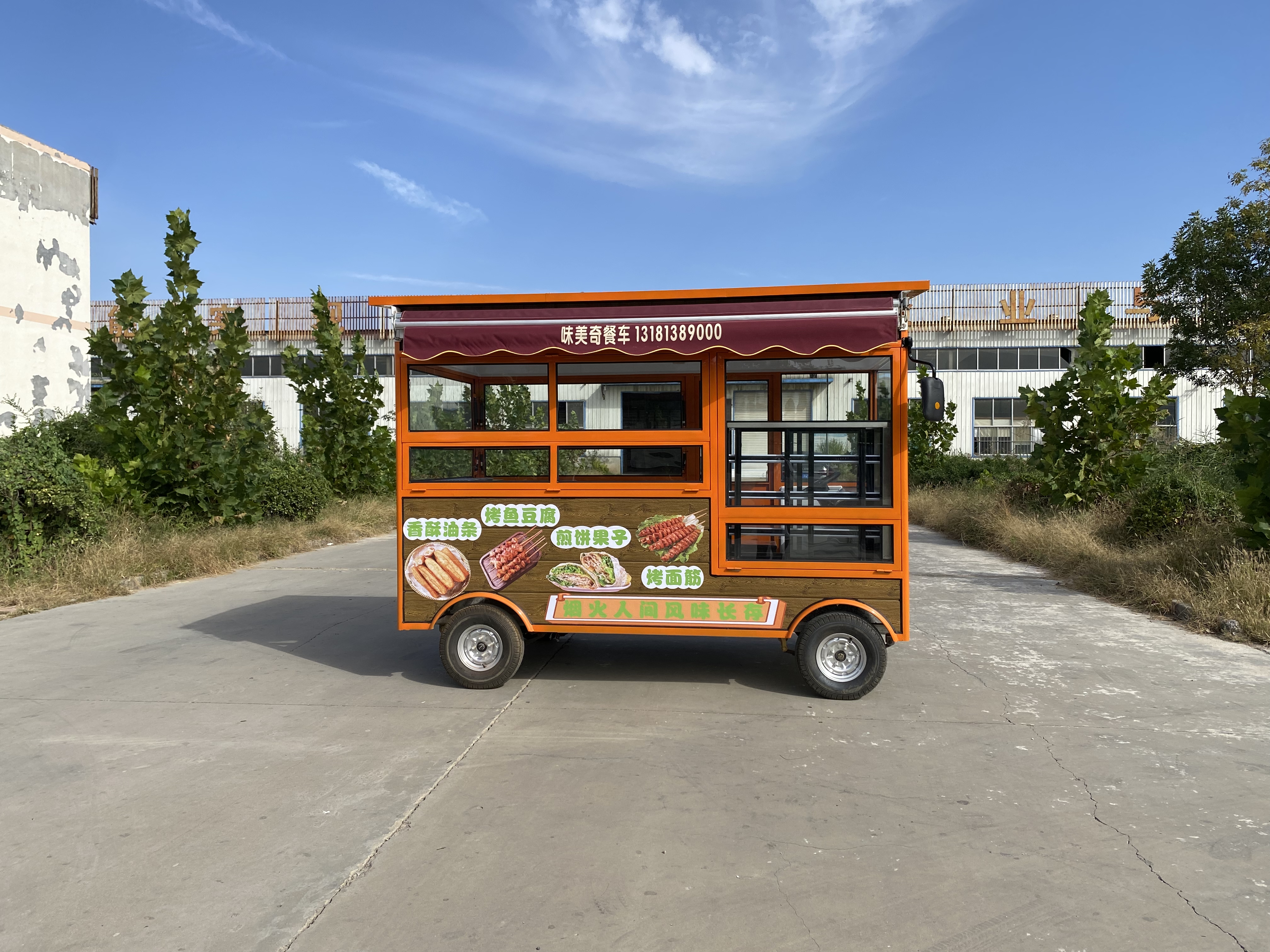 新能源电动餐车小吃车,热门小吃车电动餐车