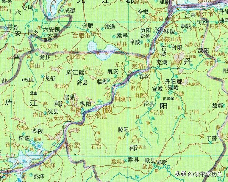 芜湖的历史视频,芜湖市发展历史地图