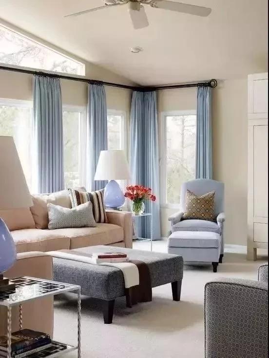 软装设计师推荐的窗帘设计,软装设计师必学的软装流程