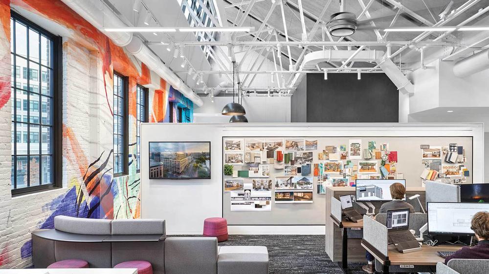 HickokCole华盛顿总部：在历史建筑中拥抱未来灵活多元的工作场所
