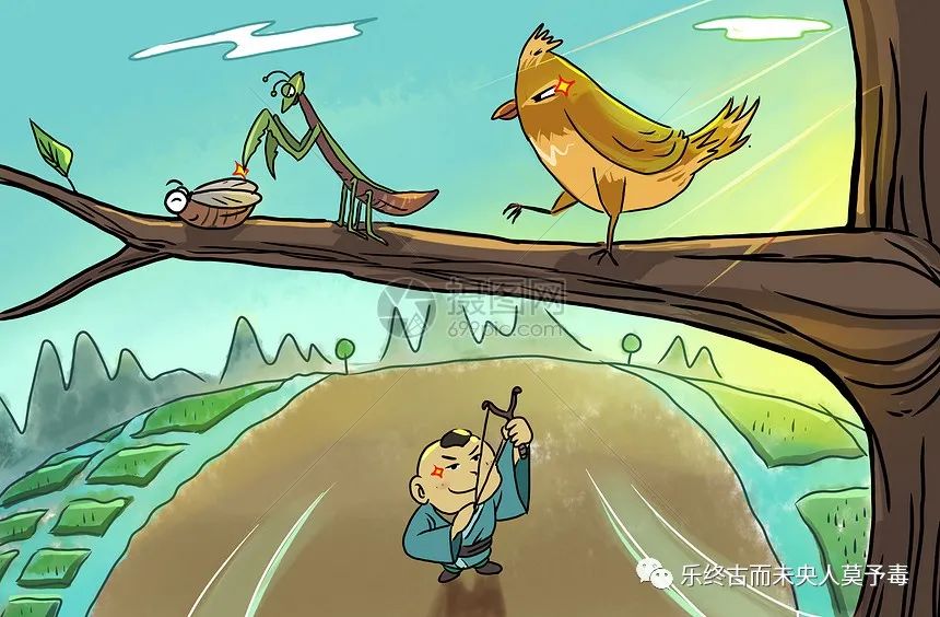 螳螂捕蝉文言文吴王欲伐荆翻译,螳螂捕蝉文言文五年级