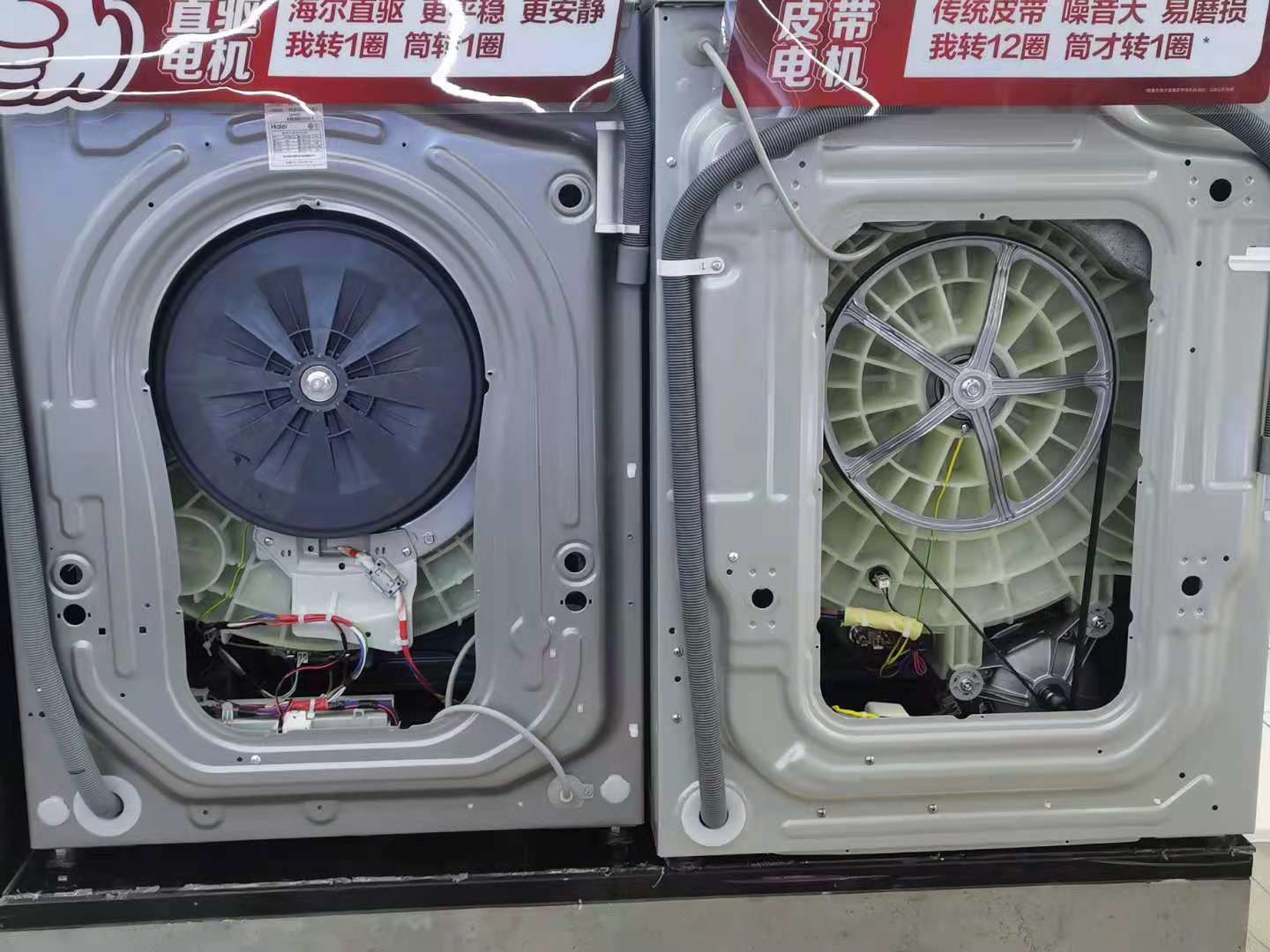 海尔叠黛和美h2洗烘套装,海尔叠黛和美洗烘套装烘干效果