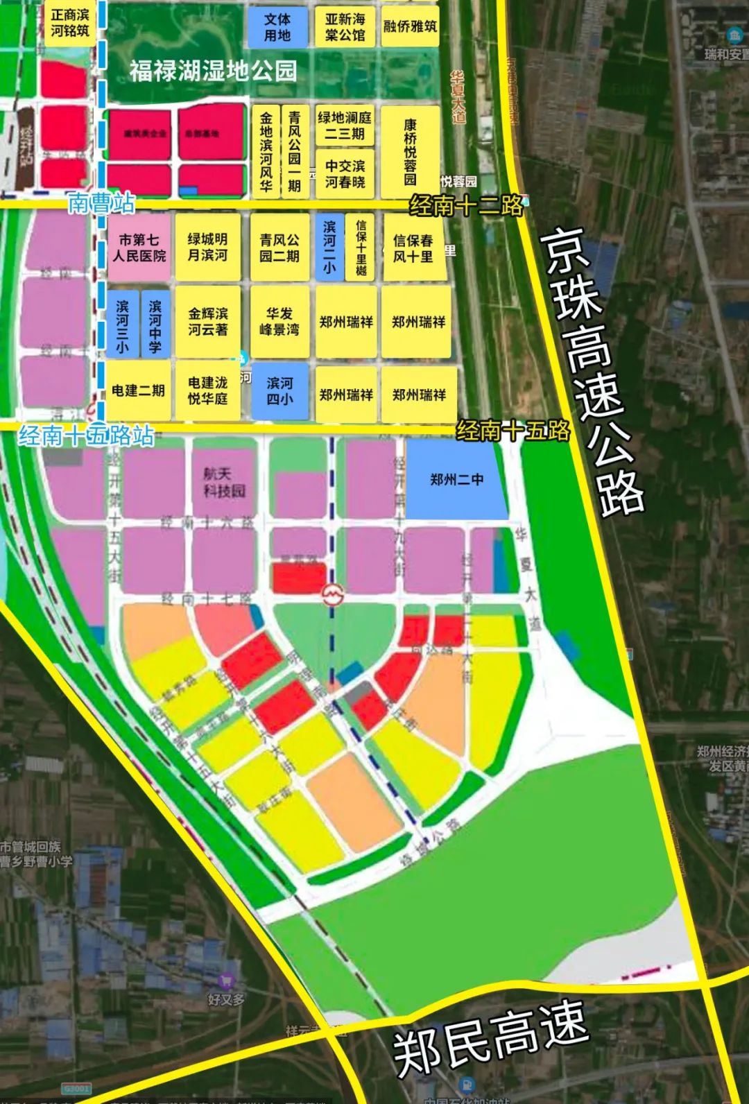 郑州滨河国际新城绿城明月怎么样,郑州滨河国际新城2022年的样子