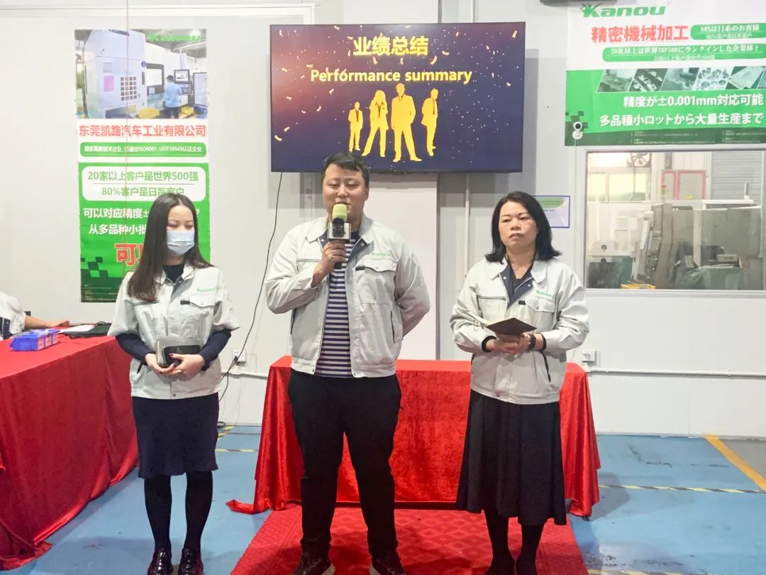 2023年1月份业绩表彰大会入职周年感言及队长、管理人员总结发言