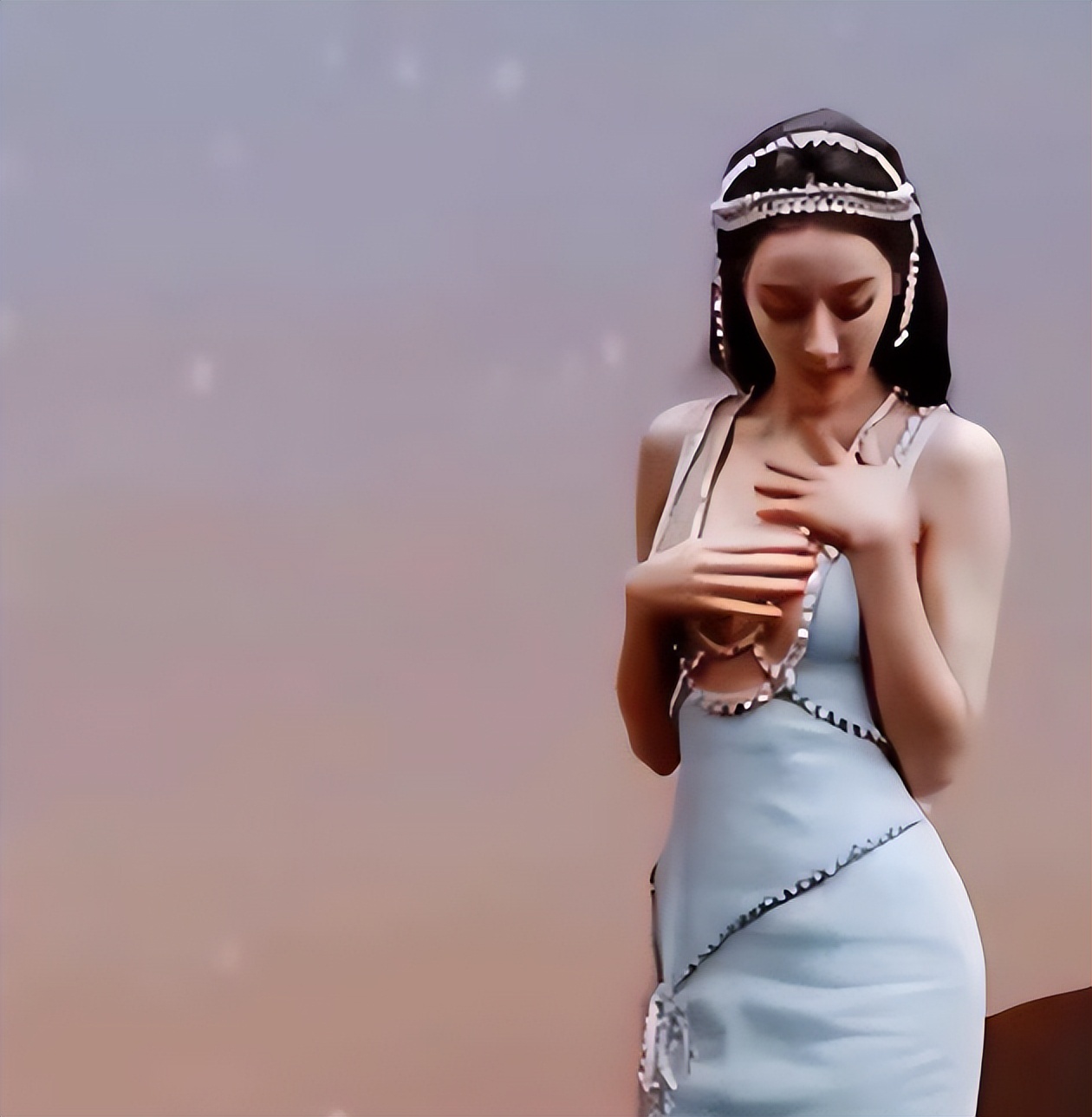 金星说走红毯穿深v,金星吐槽深v抹胸装