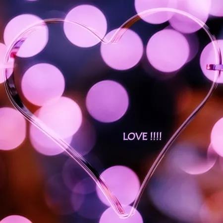 唯美心形素材视频,唯美心形的图片