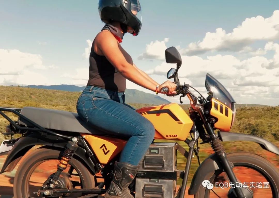 售价约1万元，180km大续航，非洲自己制造的首款电摩RoamAir