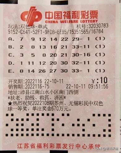 扬州彩民双色球喜中500万,买菜顺路买彩票