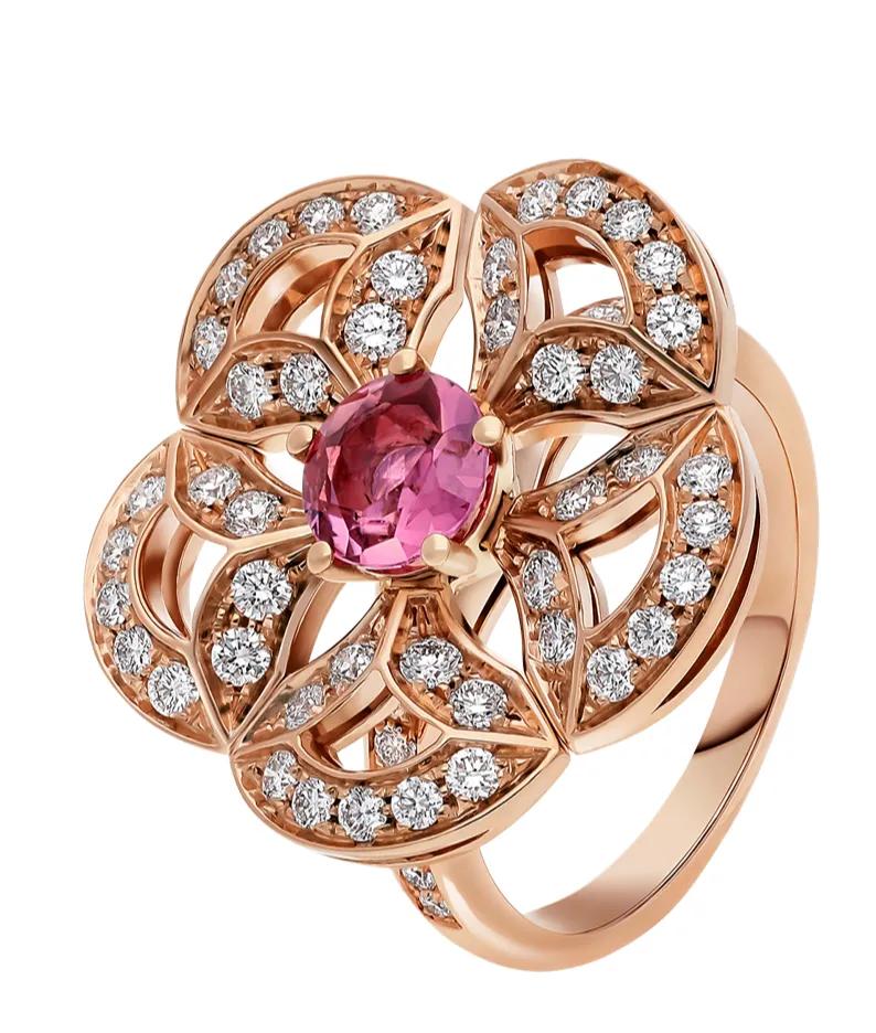 宝格丽divadream戒指,宝格丽divasdream项链