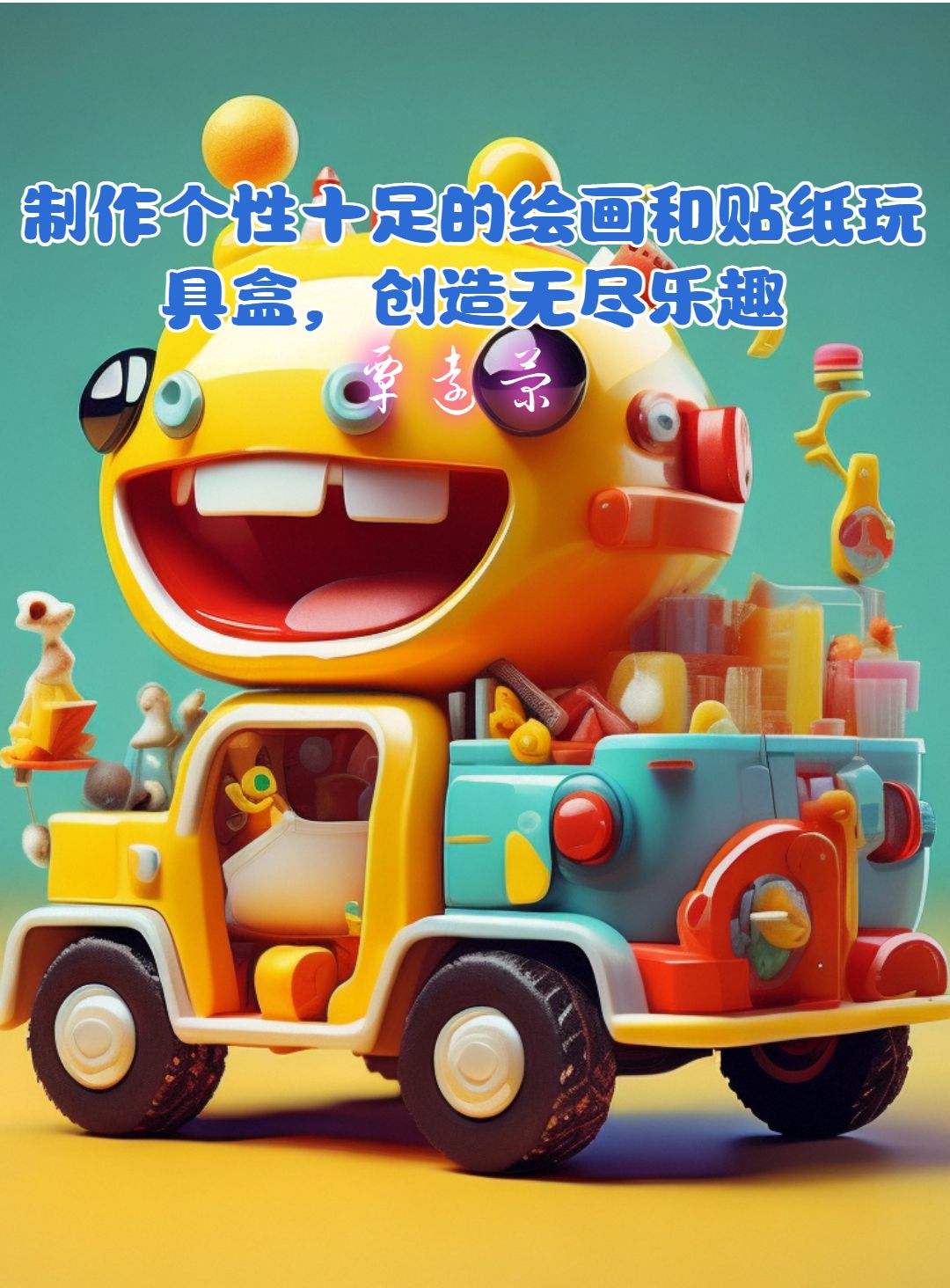 迷你画画盒子制作方法,儿童盒子绘画手工制作