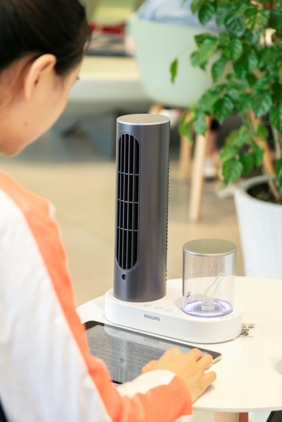 夏天降温神器随身携带空气加湿器,电风扇加湿器家里专用