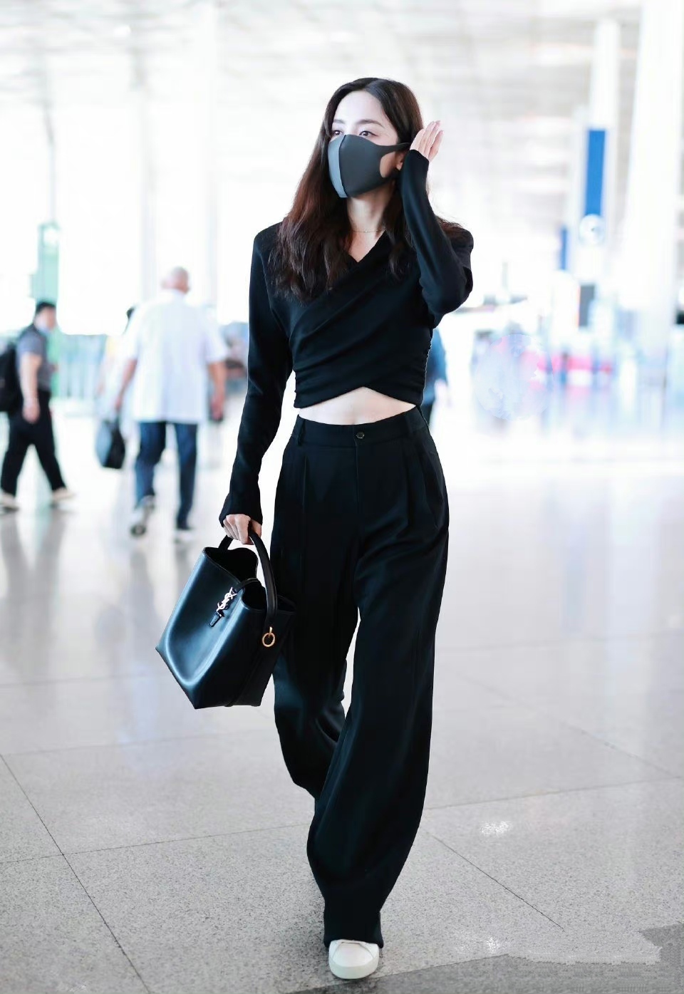 娜扎最新私服穿搭,娜扎穿私服