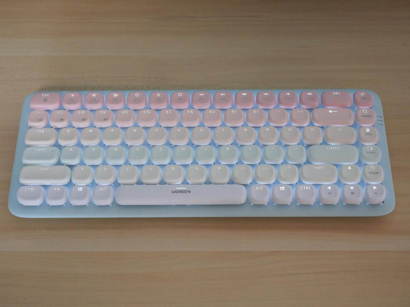 七夕礼物好选择，找回笔记本键盘的手感，绿联机械键盘使用体验