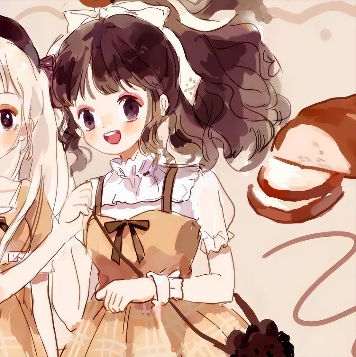 又是闺蜜头像又是情侣头像,小红书女生头像闺蜜头像