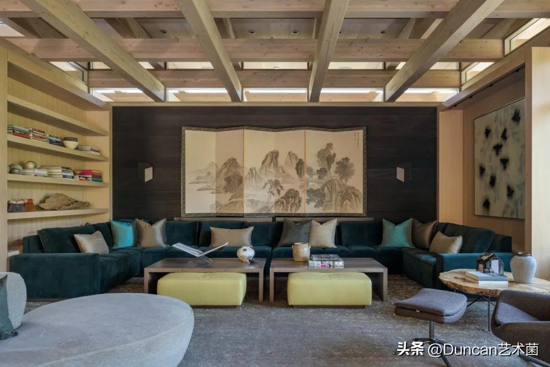 西雅图LucasInterior古朴隐逸的度假住宅