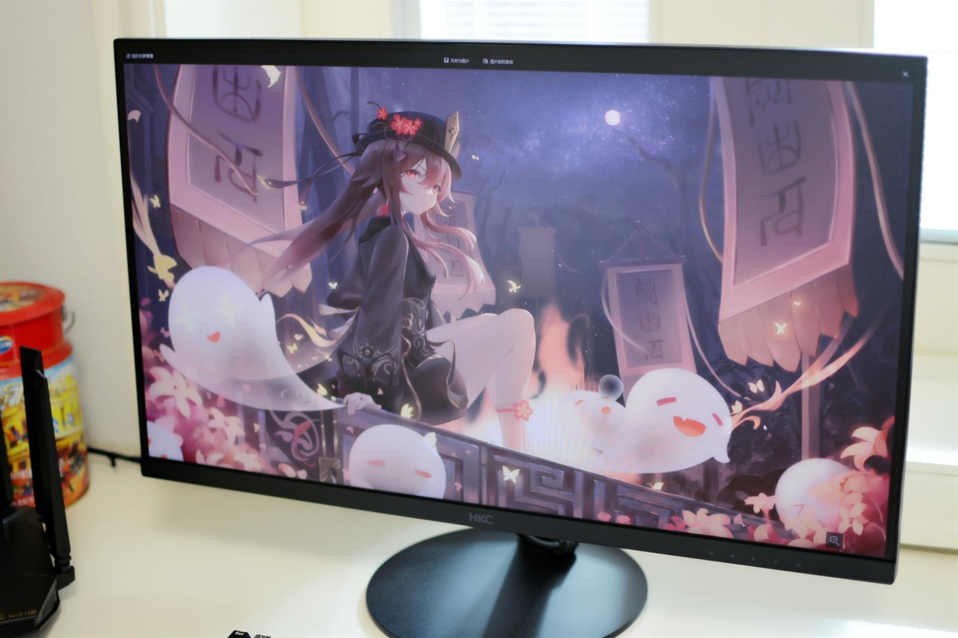 2K分辨率、画面更细腻也更清晰、HKCT2752Q显示器简评