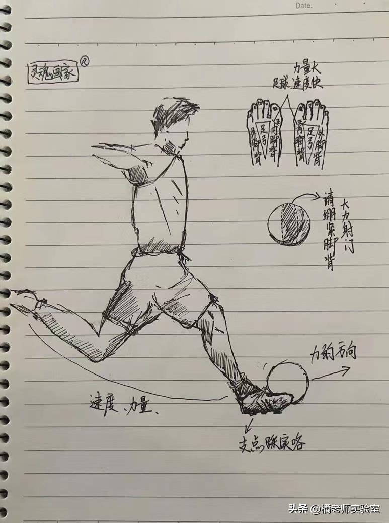 学左脚射门怎么学,大力低平球射门教学