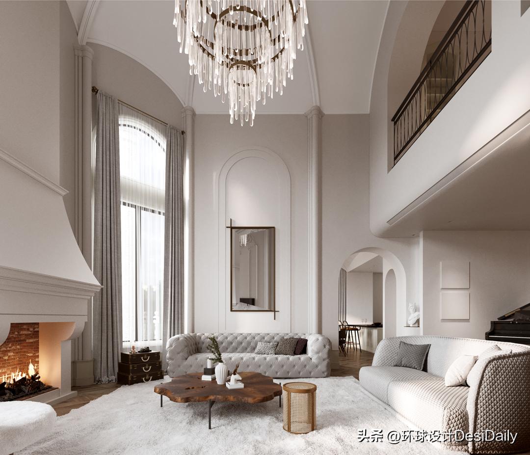 首发.刘捷｜680㎡极简顶复，空纳万境【环球设计3124期】