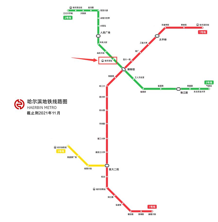哈尔滨车站位置分布,哈尔滨为啥这么多车站